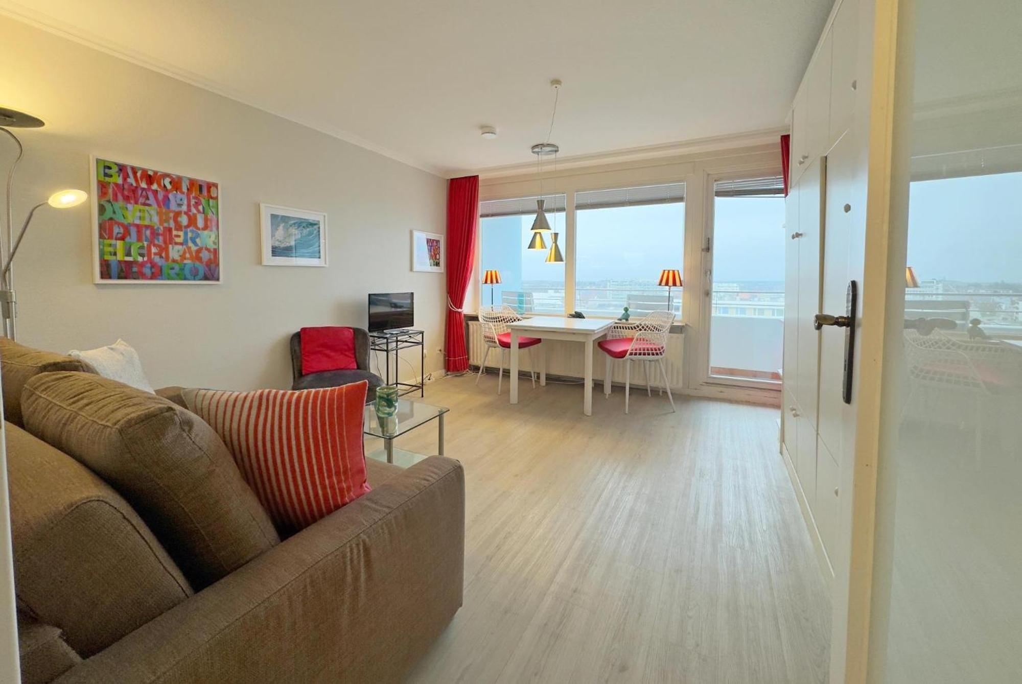Haus Metropol App 145 Direkt Am Strand 2 Mit Balkon Cityblick Westerland Buitenkant foto