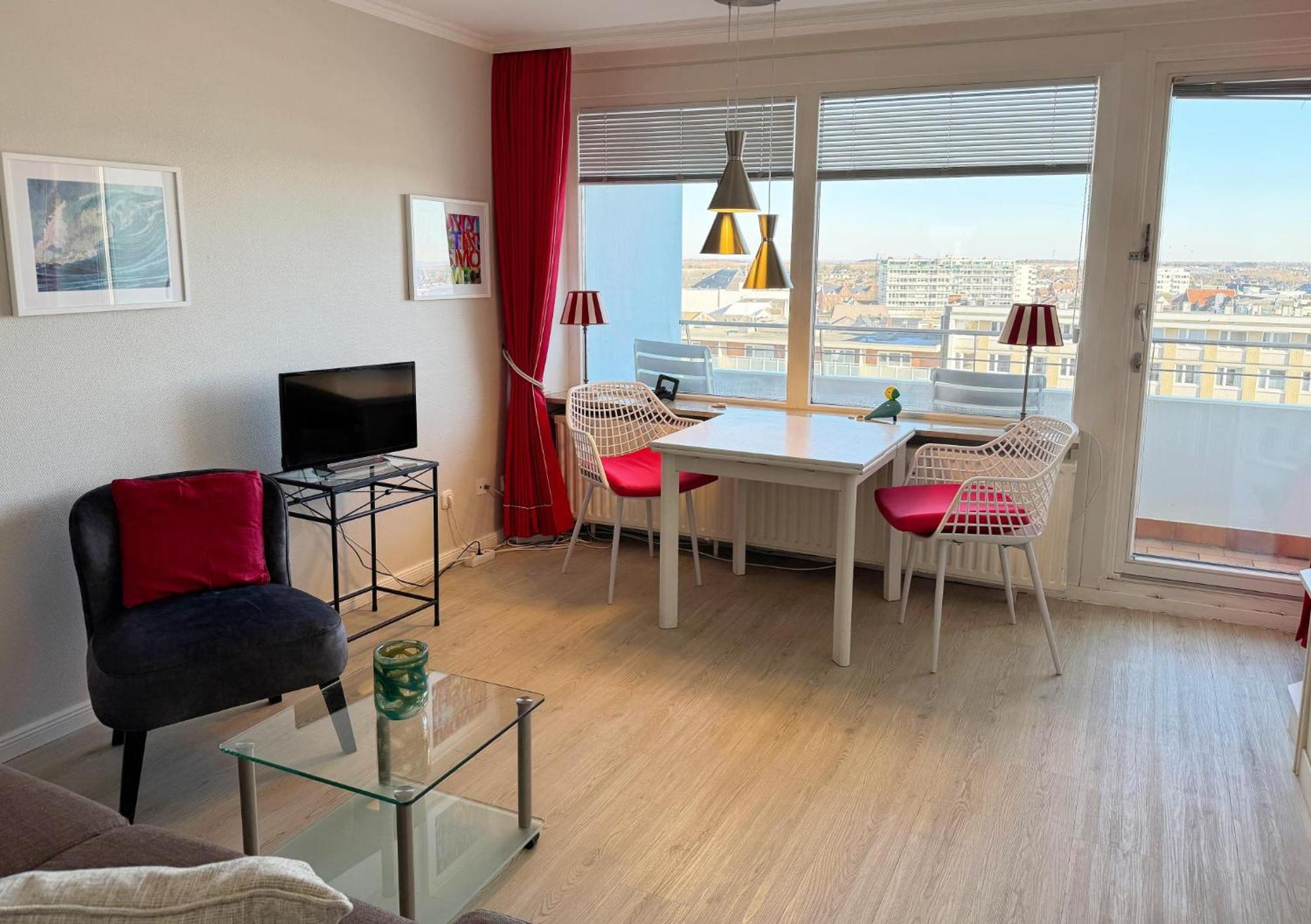 Haus Metropol App 145 Direkt Am Strand 2 Mit Balkon Cityblick Westerland Buitenkant foto