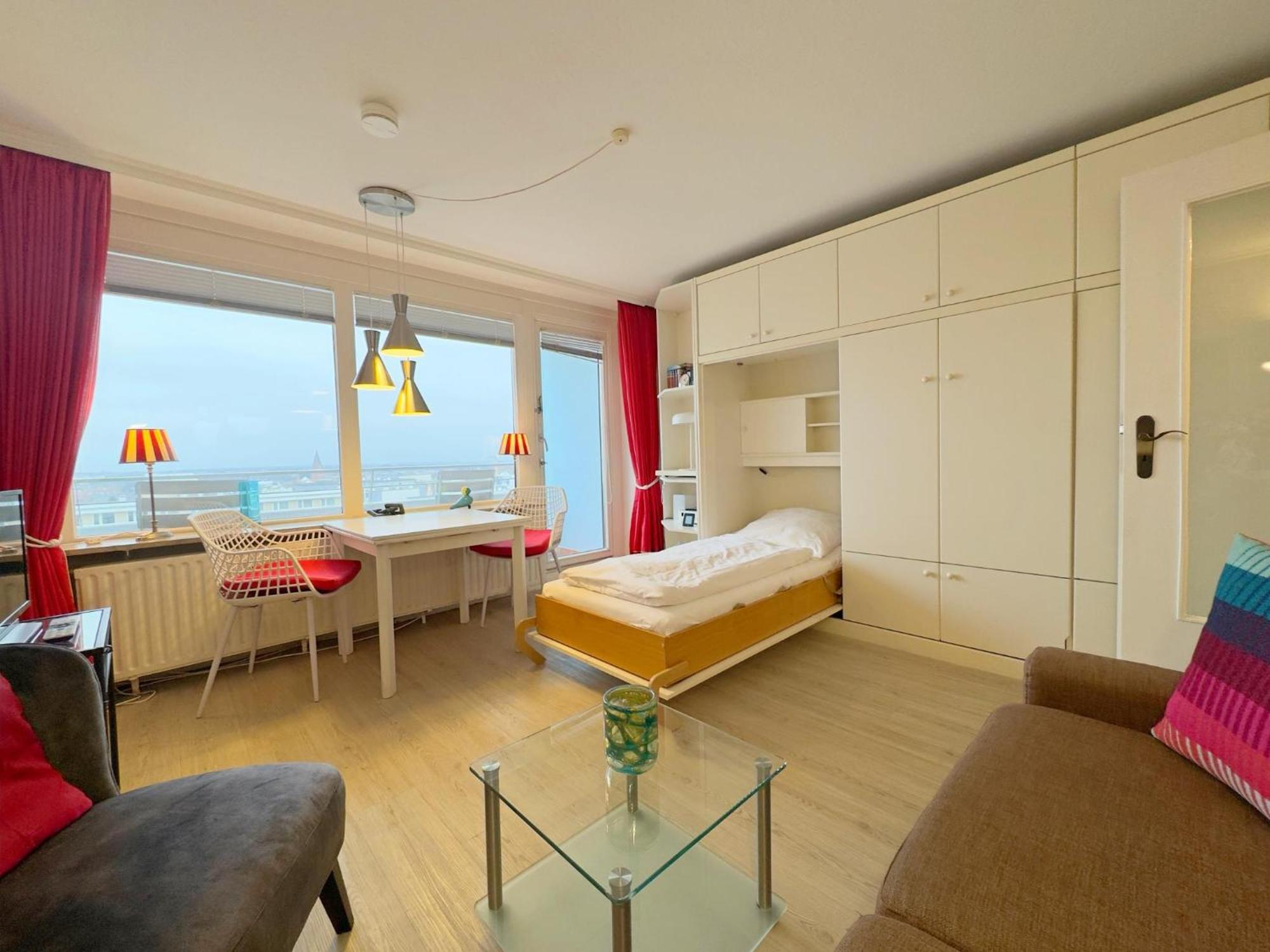 Haus Metropol App 145 Direkt Am Strand 2 Mit Balkon Cityblick Westerland Buitenkant foto
